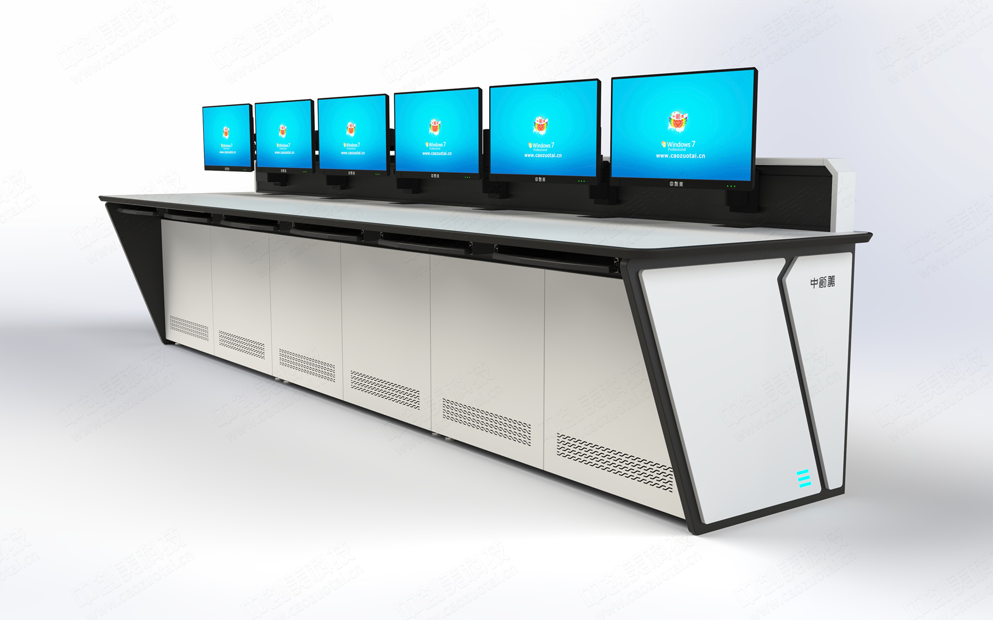 三聯操作臺圖片